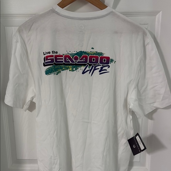 White Short Sleeve Tee - Picture 3 of 4